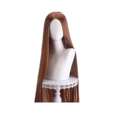 Imagem de Peruca Cosplay Lisa De 40 Polegadas, 24 Estilos, Loiro, Rosa, Vermelho