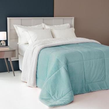 Imagem de Coberdrom dupla face sherpa/manta fleece king 01 peça - MAYRA ENXOVAIS