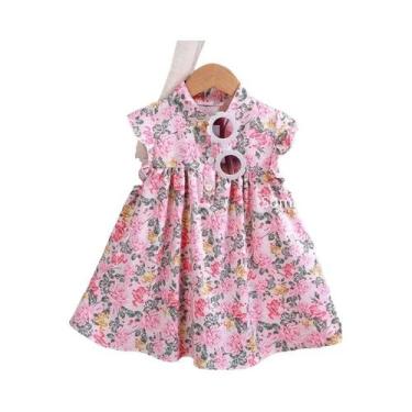 Imagem de Vestido De Praia A-Line Para Meninas, Roupas De Férias Para Crianças D