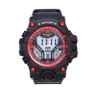 Imagem de Relógio Masculino Esportivo Digital LED Militar - Tudo em Caixa