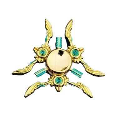 Imagem de Fidget Spinner Colorido De Liga De Zinco Com Rolamentos Suaves, Brinqu