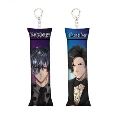 Imagem de Chaveiro Dakimakura Obey Me! Projeto de Belphegor e Lúcifer