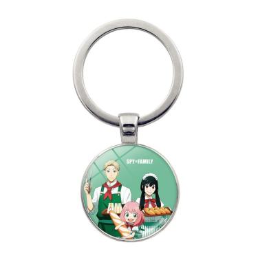 Imagem de Pingente de chaveiro SPY FAMILY Anya, Loid e Your para fãs