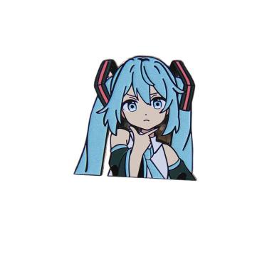 Imagem de Chaveiro Metal Hatsune Miku Anime Chaveiro para fãs