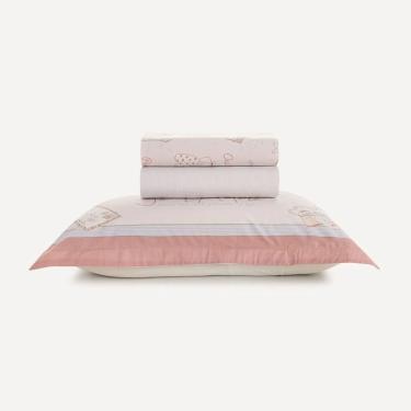 Imagem de Jogo De Cama Infantil Solteiro Karsten 200 Fios Algodão Jolie