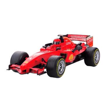 Imagem de Miniatura Carrinho Fórmula 1 Vermelho Com Som Luz  E Fricção 31cm - Dm