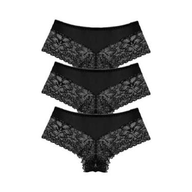 Imagem de Conjunto De Calcinhas Sexy De Renda Para Mulheres, G Strings Florais R