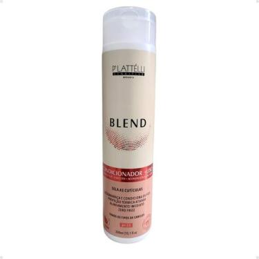Imagem de Condicionador Profissional Plattelli Blend Liso 300ml Selagem Térmica 