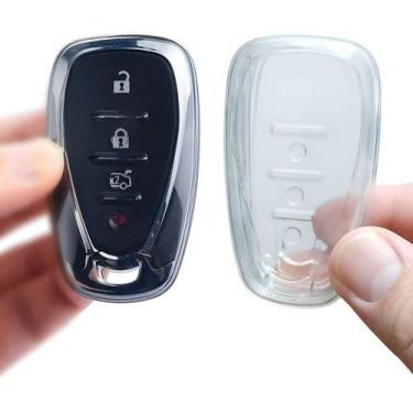 Imagem de Capa De Proteção Para Chave Presença Chevrolet Transparente - EGS