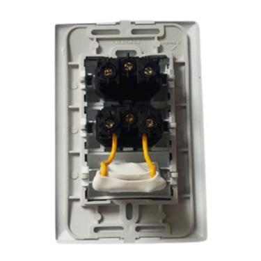 Imagem de Tomada de Parede Usb Dupla Master 23 Bivolt 110V 250V 2 Portas 5V 3.1A Luxo Branco OEM