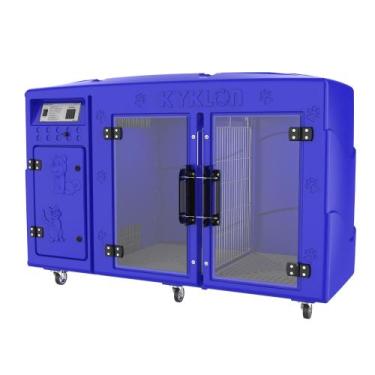 Imagem de Máquina de Secar Animais Rotomoldada Kyklon Azul, 220V