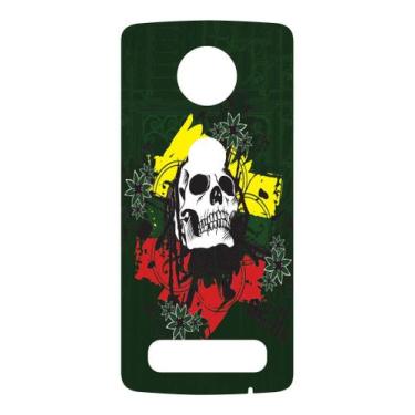 Imagem de Capa Adesivo Skin024 Verso Para Motorola Moto Z3 Play - KawaSkin