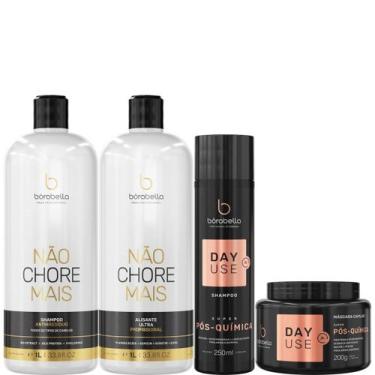 Imagem de Borabella Kit Não Chore 2x1L + Day Use Pós Progressiva