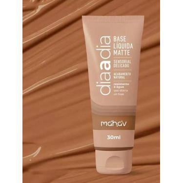Imagem de Base Liquida Matte Dia Dia Mahav Cor 08