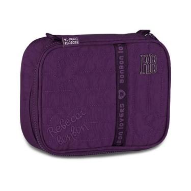 Imagem de Estojo Box Feminino Alta Capacidade Rebecca Bonbon RB27004 - Clio, Rox