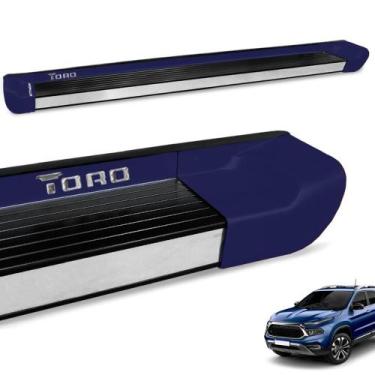 Imagem de Estribo Lateral Toro 2016 a 2025 Azul Jazz Personalizado P2 - Gtnox