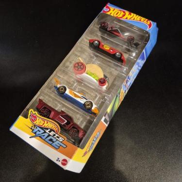 Imagem de Hot Wheels Pack 5 Carrinhos do Desenho Let's Race Netflix 1:64 Origina
