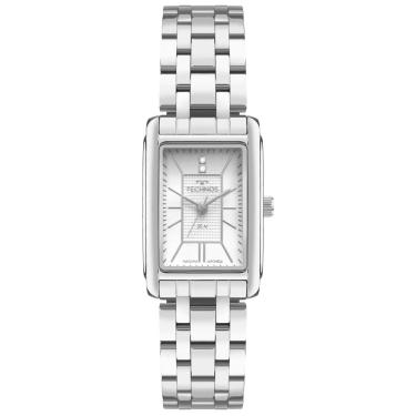 Imagem de Relógio Feminino 2036NCD-1K Analógico com Pulseira de Aço Prata Pequeno Resistente à Ág...