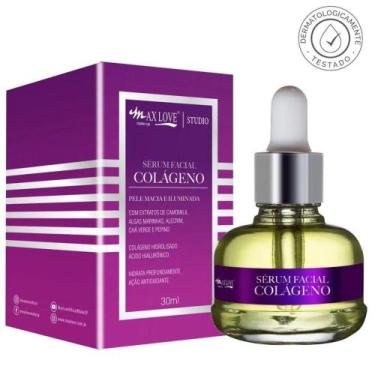 Imagem de Serum Facial Colageno Skin Care Hidratacao Antioxidante Max Love