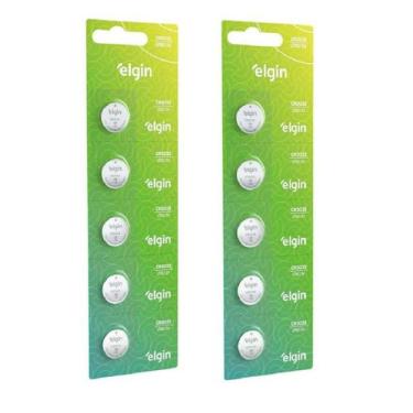 Imagem de Bateria de Litio Elgin CR2032 Kit c/ 2 cartelas -- 82193