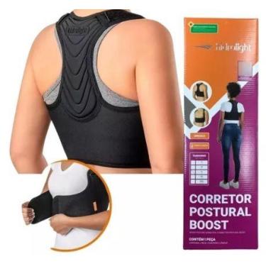 Imagem de Corretor Postural Boost Ortopédico Unissex HIDROLIGHT, GG