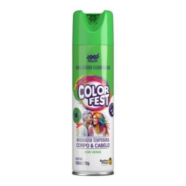 Imagem de Tinta Colorida Spray Color Fest 150ml Verde