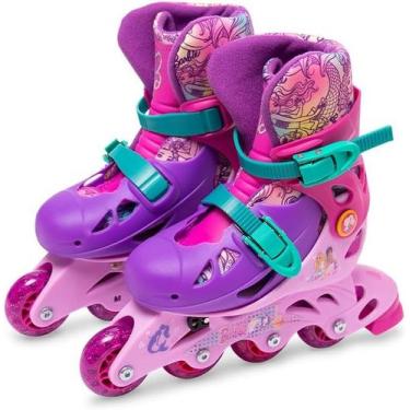 Imagem de Barbie patins 3 rodas ajustavel 29 a 32 - sem acessórios