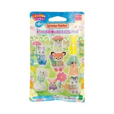 Imagem de Figuras De Brinquedo Fofas Da Família Sylvanian Para Meninas, Sacos Su