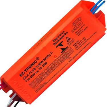 Imagem de REATOR ELETRÔNICO OSRAM P/LÂMPADA FLUORESCENTE 1x40WxBIV EZ-A KIT10, B