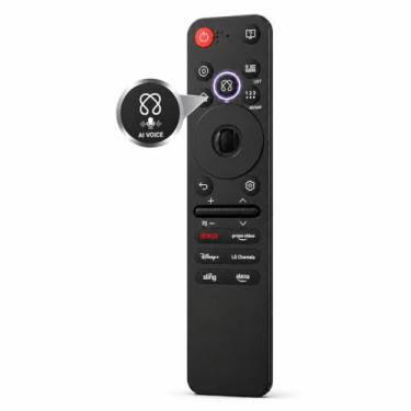 Imagem de Controle remoto LG de substituição para Smart TV, LG Magic Remote AN-MR22GA/22GN com função de voz e ponteiro, compatível com TVs LG 2022-2019, OLED, QNED, NANOCell, 4K, 8K etc.