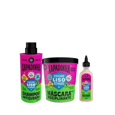 Imagem de Kit Xapadinha Shampoo 250ml, Balsamo 200ml e Mascara 450ml - Lola Cosm