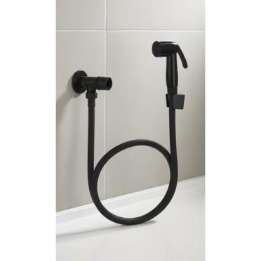 Imagem de Ducha Higienica 1/4 Volta ABS Preto Fosco - Congratulations Store