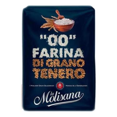 Imagem de Farinha De Trigo 00 Italiana La Molisana Importada 1kg