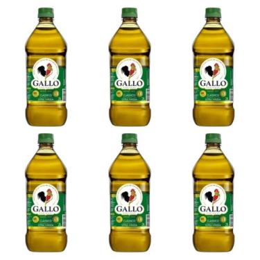 Imagem de Kit 06 Azeite De Oliva Extra Virgem Clássico Port Gallo Garrafa 2l