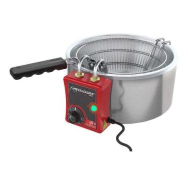 Imagem de Tacho para Fritura Elétrico 5L TFRE05 2500W Metalcubas 127V, 110V