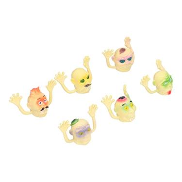 Imagem de Fantoches de dedo de monstros do dia das bruxas, mini fantoches de dedo interativos realistas para festa infantil presente
