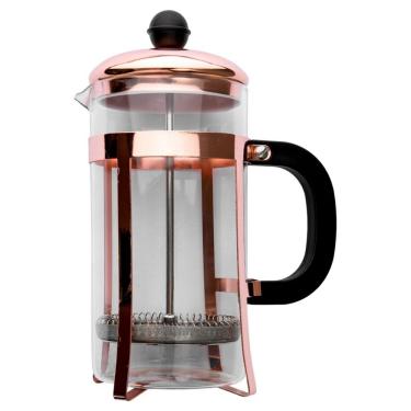 Imagem de Prensa Francesa Luxo Cafeteira, Chá, Cafè 600ml Rose Gold