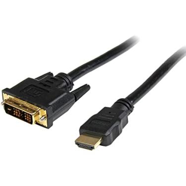 Imagem de StarTech. com Cabo HDMI para DVI-D de 3 pés - Adaptador HDMI para DVI/Cabo conversor - 1x DVI-D macho, 1x macho HDMI - preto, 9 pés (HDDVIMM3)