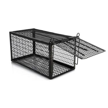 Imagem de Ratoeira Gaiola Grande Armadilha Pega Roedores Rato Ratazana Camundongos Captura