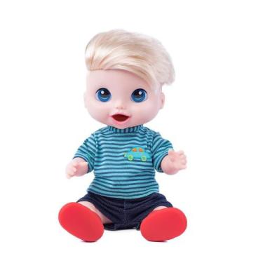 Imagem de Boneco Babys Collection Menino Comidinha Super Toys (542)