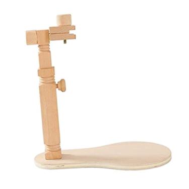 Imagem de Esquirla Suporte de Giratório Bastidor de Moldura de Madeira Ponto Cruz Suporte Ajustável