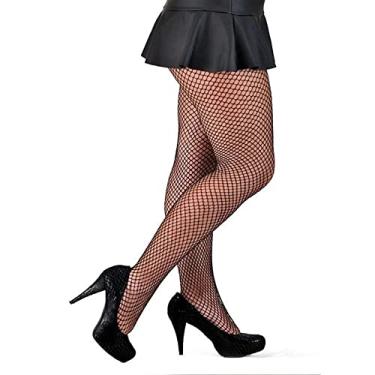 Imagem de Meia Calça Arrastão Cor Preto Tamanho Único