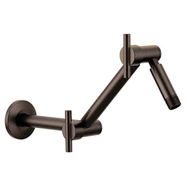 Imagem de Moen S116ORB Acc-Premium Braço de chuveiro articulado ajustável de 40,64 cm, bronze polido a óleo