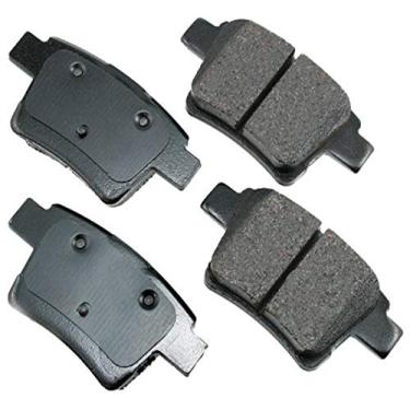 Imagem de Akebono ACT1071 Proact Kit de pastilhas de freio a disco de cerâmica ultra premium