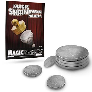Imagem de Magic Makers The Magic Shrinking Nickels Magic Trick