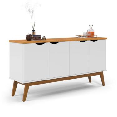 Imagem de Buffet Prism 4 PT Branco e Cinamomo