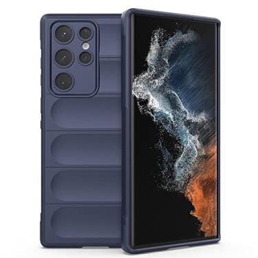 Imagem de Capa à prova de choque para Samsung S22 Plus S21 FE Note 20 Ultra Back para Galaxy A12 A52 A52S A13 A23 A33 A53 A73 4G Phone Cover, safira, para Samsung S22