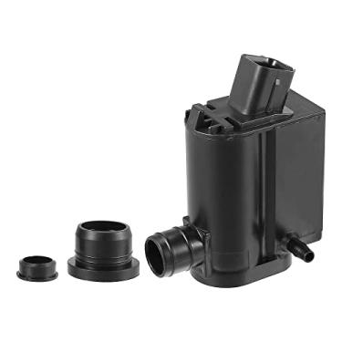 Imagem de X AUTOHAUX 98510-1W000 bomba de motor de lavadora de para-brisa com ilhós para Hyundai Elantra Accent Santa Fe para Kia Borrego Sorento Soul