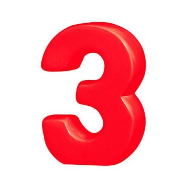 Imagem de Numero Três Ceramicas Pegorin Pimenta