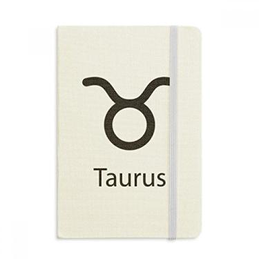 Imagem de Caderno com padrão de constelação de maio de abril Taurus, capa dura oficial, diário clássico